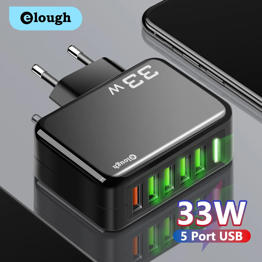 зарядное устройство Quick Charge 3.0 Мобильный телефон Быстрая зарядка блок зарядки
