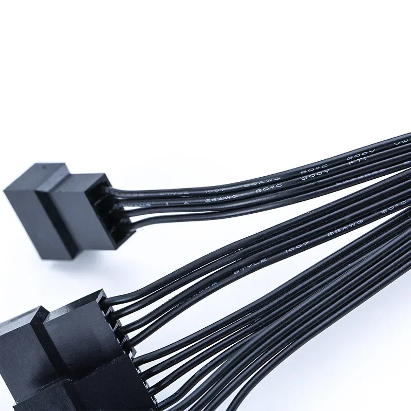 Câble Extension/Splitter Ventilateur PC 4 Broches - 26.5 Cm, Pour Carte Mère, Boîtier Serré - 10