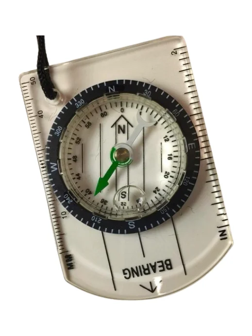 

Outdoor Camping Hiking Transparent Plastic Compass Compass Proportional Footprint Travel Military Compass Tools Travel Kits