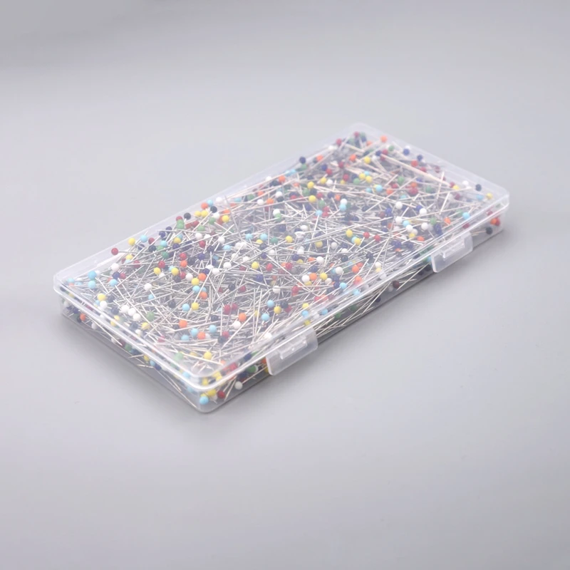 1000Pcs Sewing Pins Straight Pin For Fabric, Quilting Pins Long 1.5Inch For Dressmaker, Jewelry DIY Decoration, Craft