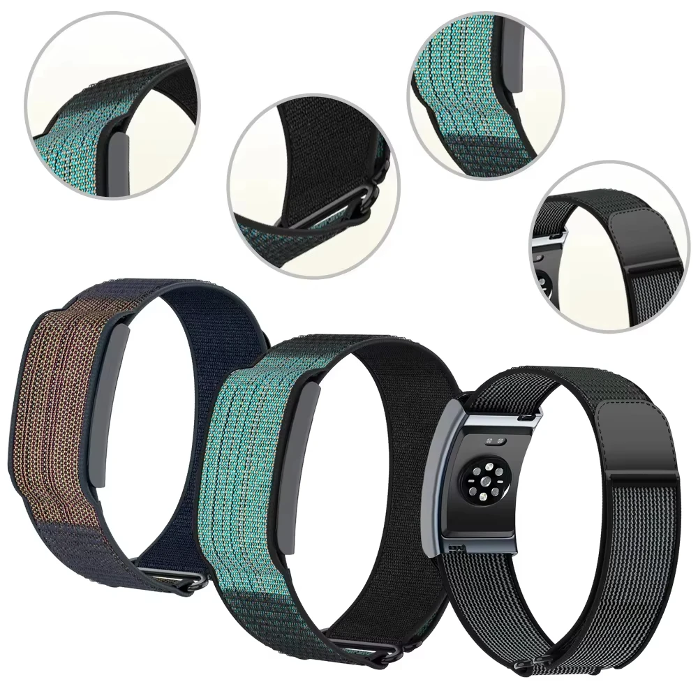 Adjustable Breathable Nylon Fitness Tracker Armbands - Replacement Strap