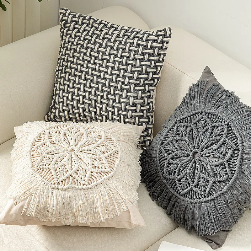 Boho Throw Pillows Cushion Boho Style Decorative Cushion Pillowcase