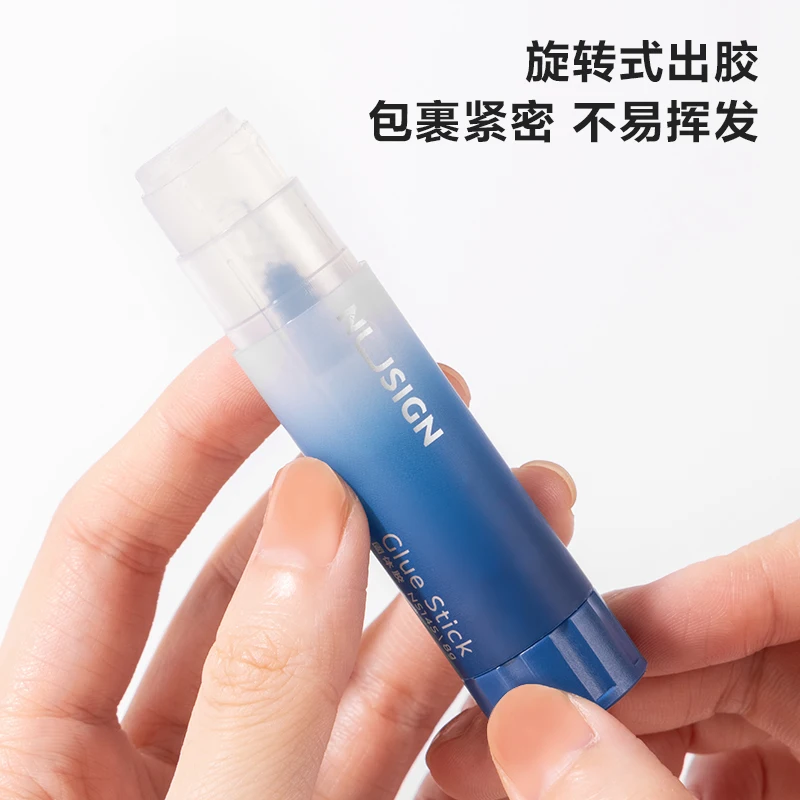 3pcs 델리 고점도 고체 접착제 스틱 사무실 학교 용품 접착제 접착제 스틱 Diy 아트지 카드 사진 편지지