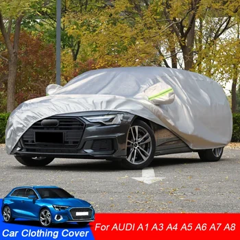 Per Audi A1 A3 A4 A5 A6 A7 A8 Hatchback Berlina Sportaback Avant Copertura Completa Per Auto Pioggia Gelo Neve Polvere Impermeabile Accessori Auto