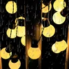 5/7/12M Led Globe Solar Fairy String Lights Christmas Garland Street Wedding Bulb Lamps Outdoor for Party Holiday Garden Patio 4