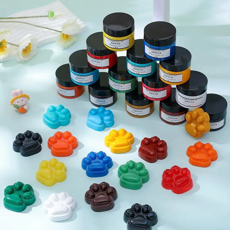 Experimental Pigment Liquid Silicone Color Paste Oily Solid Color DIY 50g