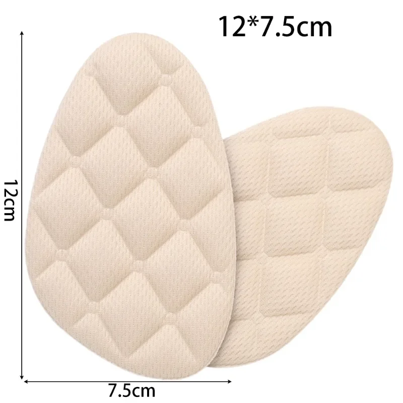 High Heels Non-slip Forefoot Pad Firmly Adhesive Half Insole Relieve Pressure Breathable Soft Foam Pads Reduce Shoe Size Inserts