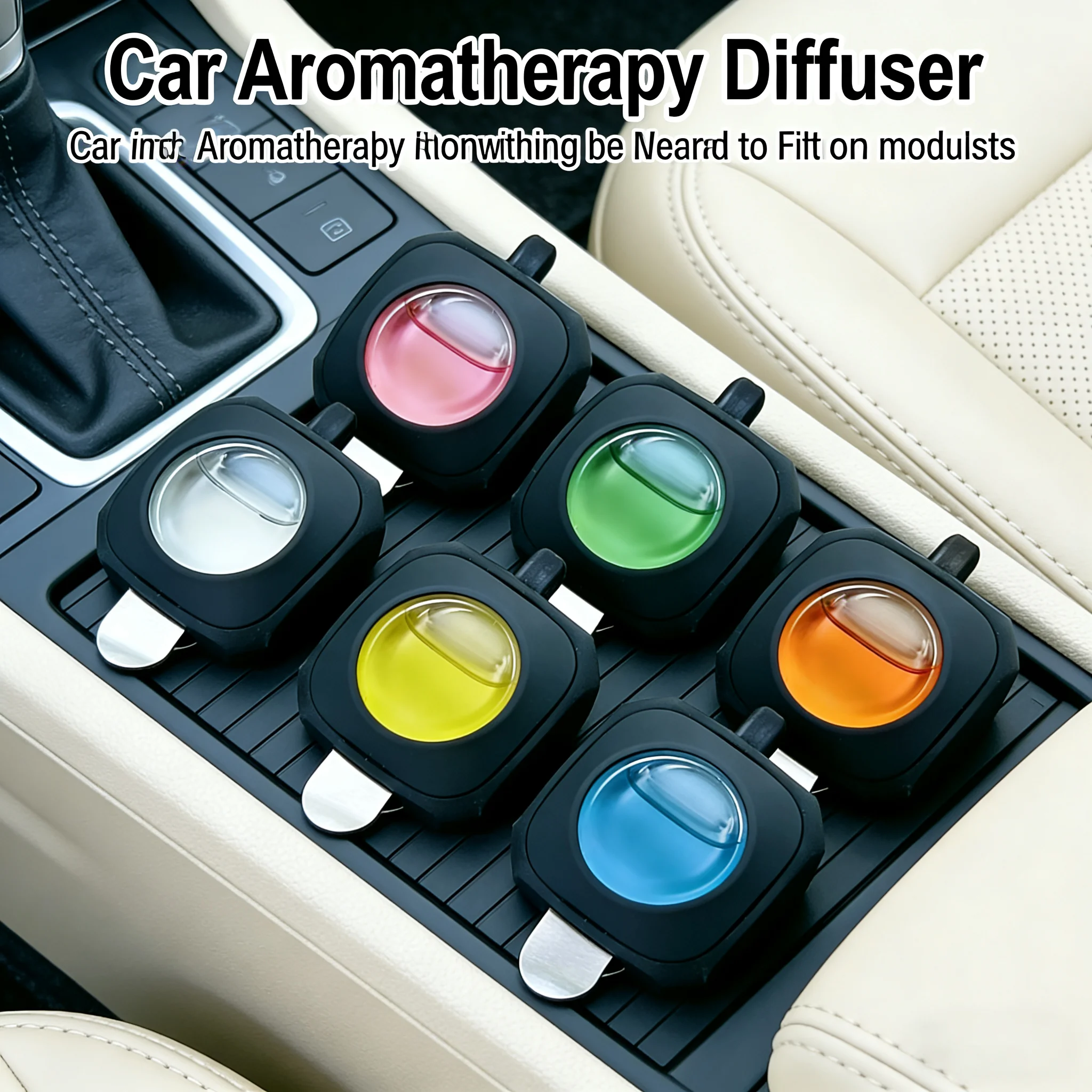 Car aroma essential oil automatic air outlet adjustable size, air fresh and long-lasting fragrance, wardrobe, bathroom 4