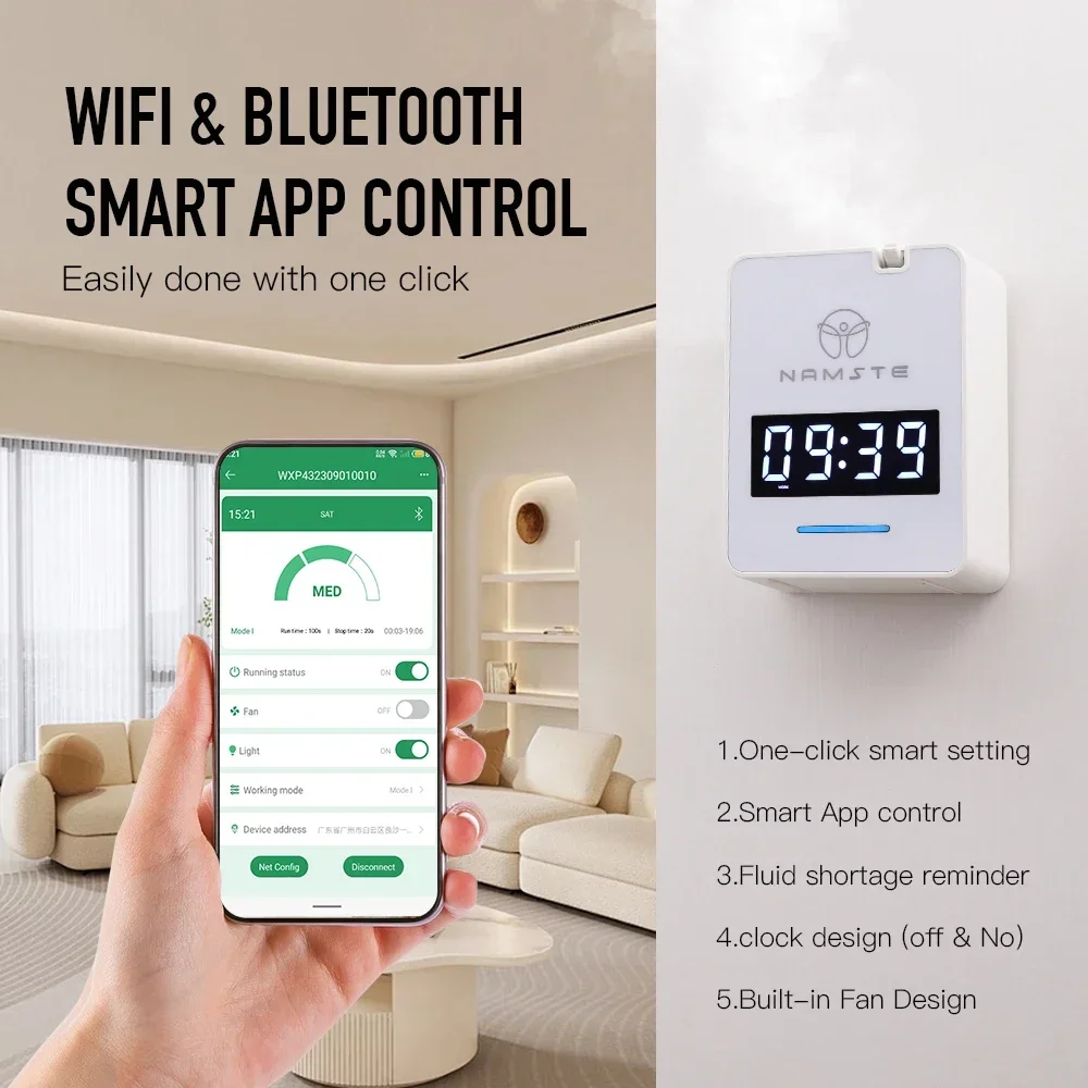 Namaste 1000m3 ناشر العطر معطرات الهواء المنزلية ج...