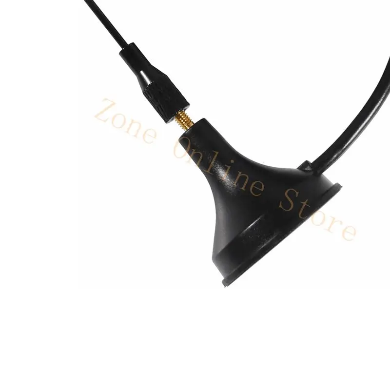 Receiver Antenna FM Stereo Antenna Magnetic Base 75 Ohm Male FM Antenna Kit For Stereo Receiver Table Top Radio Receiver
