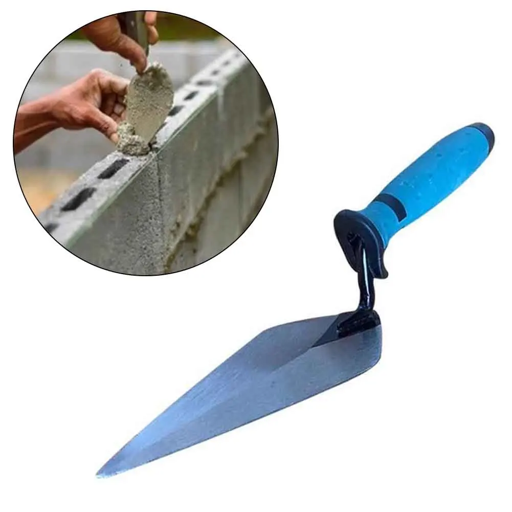 

160*70mm Construction Tools Putty-Knife Brick Trowel Laying Carbon Steel Blade Pointing Plaster Tool Carbon Steel Accessories