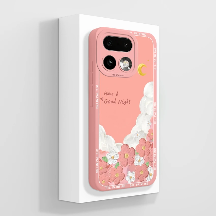 Stylish Floral Lightweight Phone Case - High Quality Soft Smooth Finish