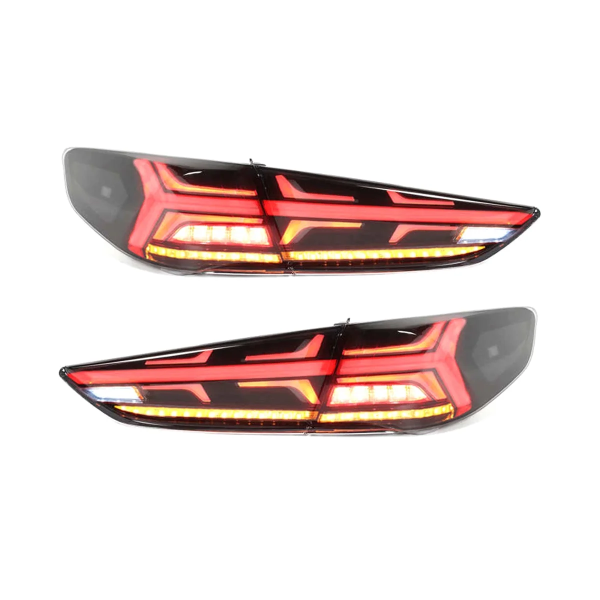 

LED Dynamic Taillight Assembly Turn Signal Car for 9 2018 2019
