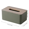Wet Wipes Holder Wooden Tissue Holder Household Paper Towel Storage Box Removable Napkin Boxes for Toilet Versatile Home Office 4