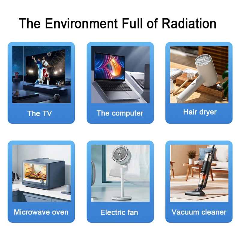 Electromagnetic Radiation Detectors High Sensitivity Handheld Dosimeter Monitor Radiation Tester EMF Meter