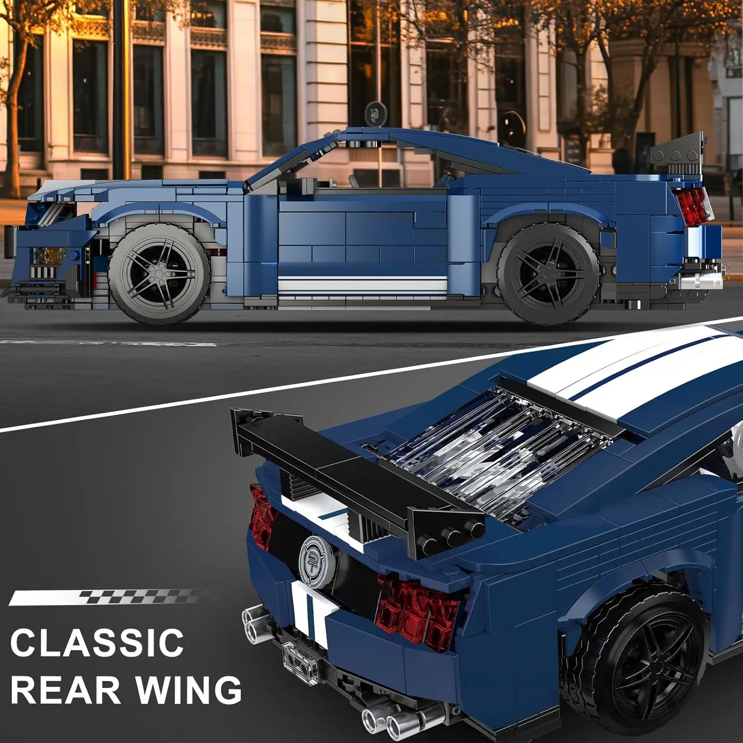 Kit De Construction Mould King 13182 - Supercar 1:8 - 4802 Pièces - Blocs Clamping