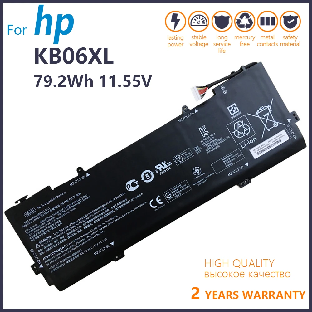 GenuineKB06XLLaptopBatteryForHPSpectrex36015BL002XXZ6L01EA