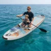 Extra Wide Stable Inflatable Stand Paddle Paddle Board for Adults & Youth – Ultra-Light PVC, Non-Slip EVA Deck, 450lbs Capacity, Adjustable Paddle, High Pressure Pump & Backpack