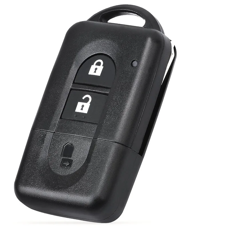 KEYECU 433MHz ID46 / 4D60 Chip 285E34X00A /285E3EB30A, 285E34X00 Remote Key Fob for Nissan Juke Navara Micra Xtrail Qashqai Duke