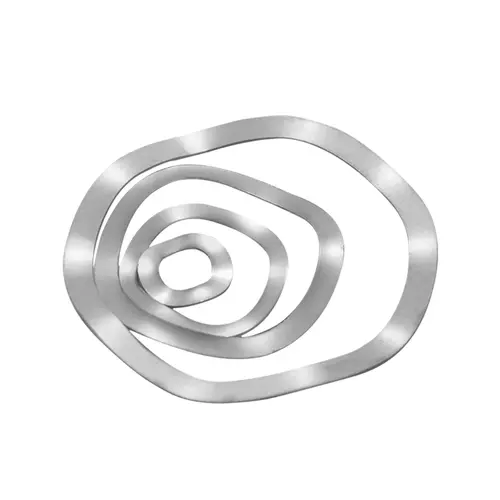 65# Mangnese Steel M3 M4 M5 M6 M8 M10 M12 M14 M16 M19 M21 M24 M27-M118  Wave Washer 3/5/6/7 Wave Crest Type Gasket Spring Washer - Image 2