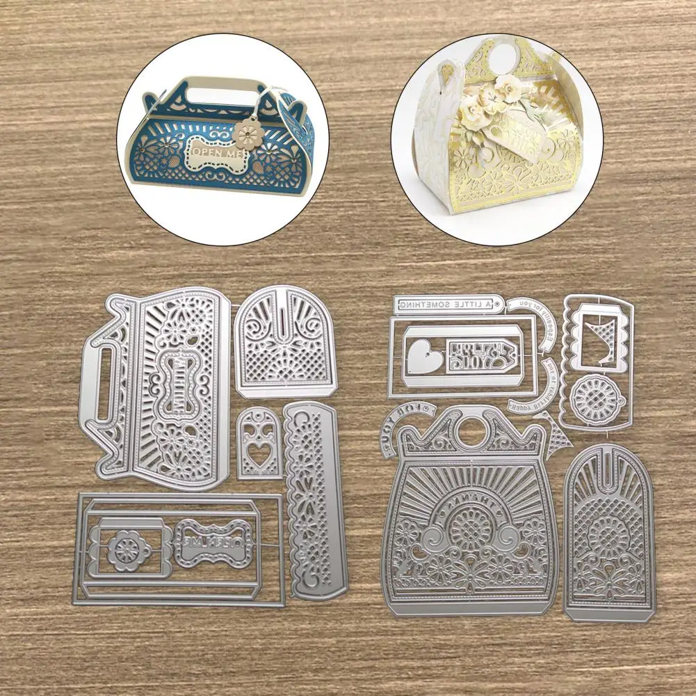 

Stencil Die Creative Smooth Surface Easy to Use Metal Embossing Template Build Paper Train Cut Die for School