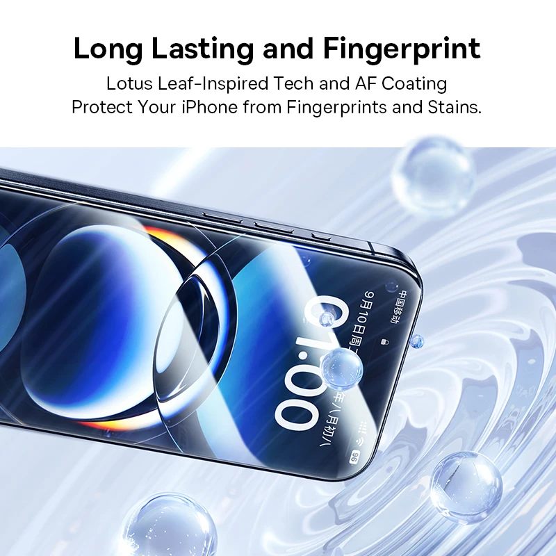 Baseus Screen Protector for iPhone 16 Pro Max Corning Tempered Glass for iPhone 16 Pro Plus Clear Anti-Peeping Protection Film Best Sellers In Phones Accessories