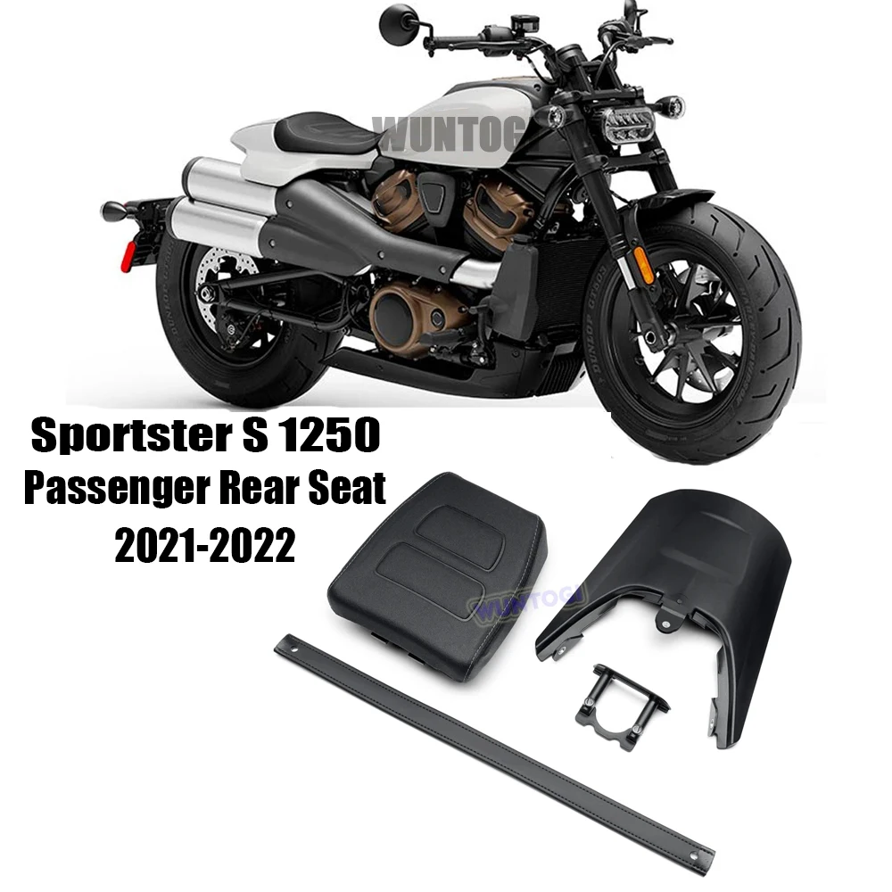Per Sportster S 1250 Cuscino Del Sedile Del Passeggero Posteriore Del Motociclo Sportster S 1250 S Kit Cuscino Del Sedile Posteriore Rh 1250 S 2021-20