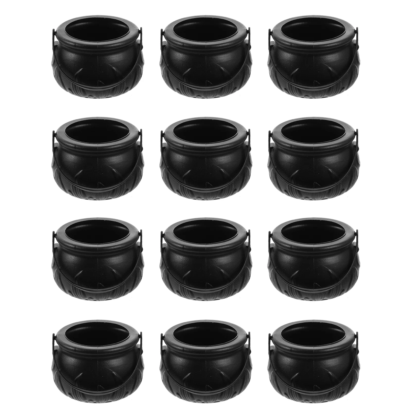 

Halloween Candy Buckets Pumpkin Bucket Skull Witch Candy Holder Pot Trick Or Treat Props Party Cauldron Witch Jar
