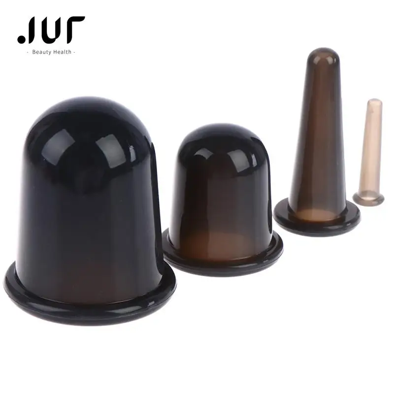 

1PCS Face Body Pain Relief Massage Masajeador Ventouse Anti Cellulite Suction Cups Silicone Vacuum Cupping Cans For Massage
