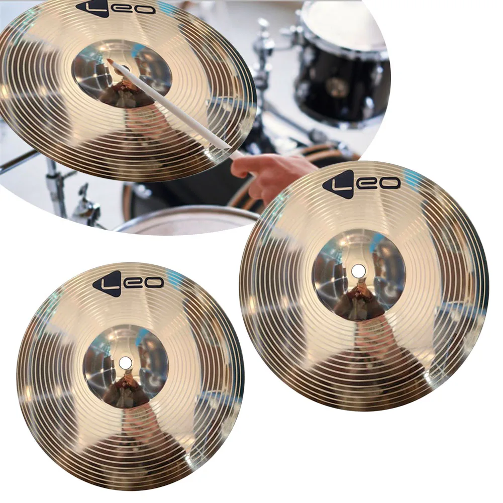 Drum Brass Cymbals 8/10 Inch Percussion Splash Crash Hi-Hat Musical Instrument Parts drum percussion accessories drum accessories