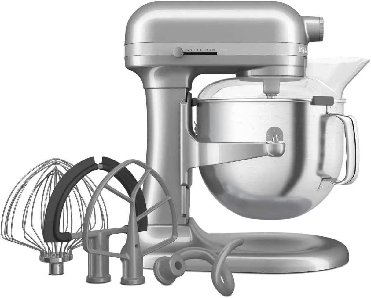 7 Quart Bowl-Lift Stand Mixer, Contour Silver 3