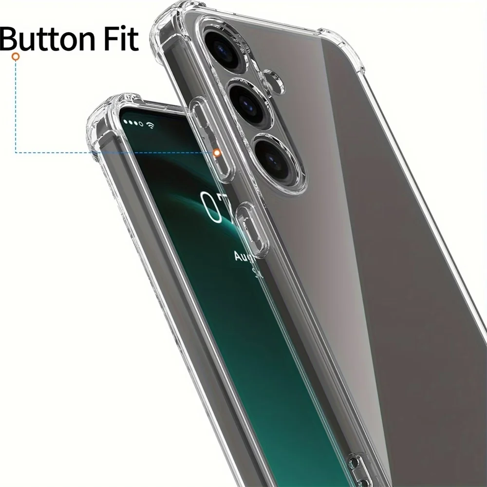 Ultra-Thin Clear Silicone Soft TPU Phone Case