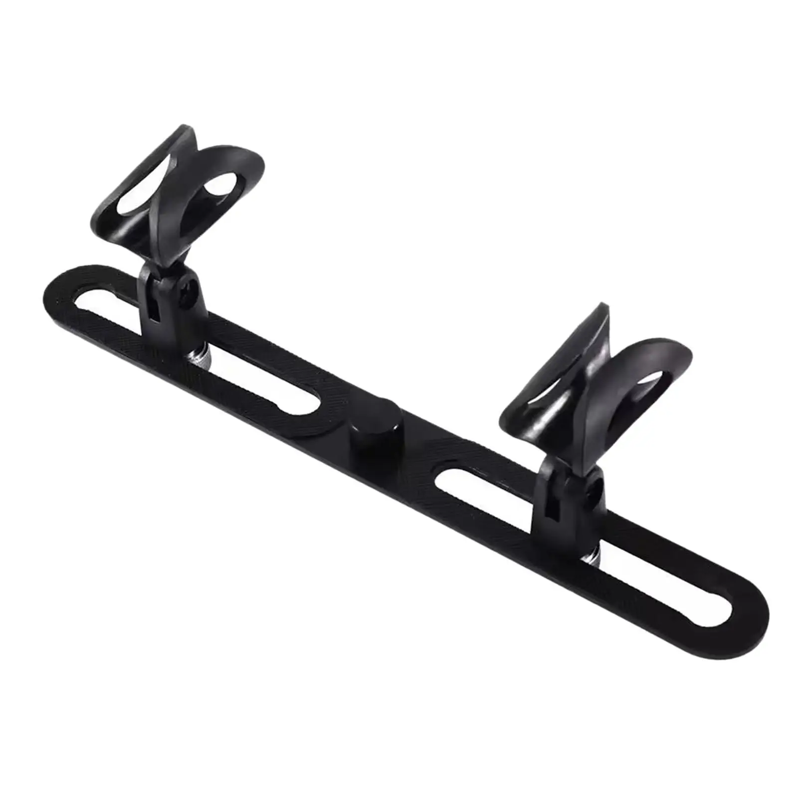 스테레오 어레이 마이크 홀더 바 플라스틱 스탠드 브래킷 광범위한 호환성 합창단 공연용 무대 녹음 스탠드