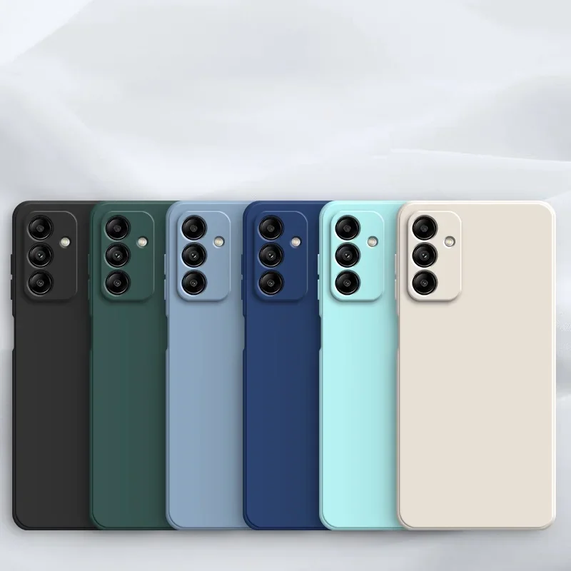 Ultra Thin Matte Silicone Soft TPU Phone Case, Solid Color