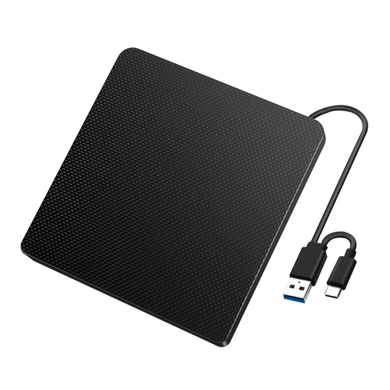 

USB портативный DVD-привод USB3.0 + Type-C тонкий внешний DVD/CD/VCD оптический привод горелка для настольных ноутбуков