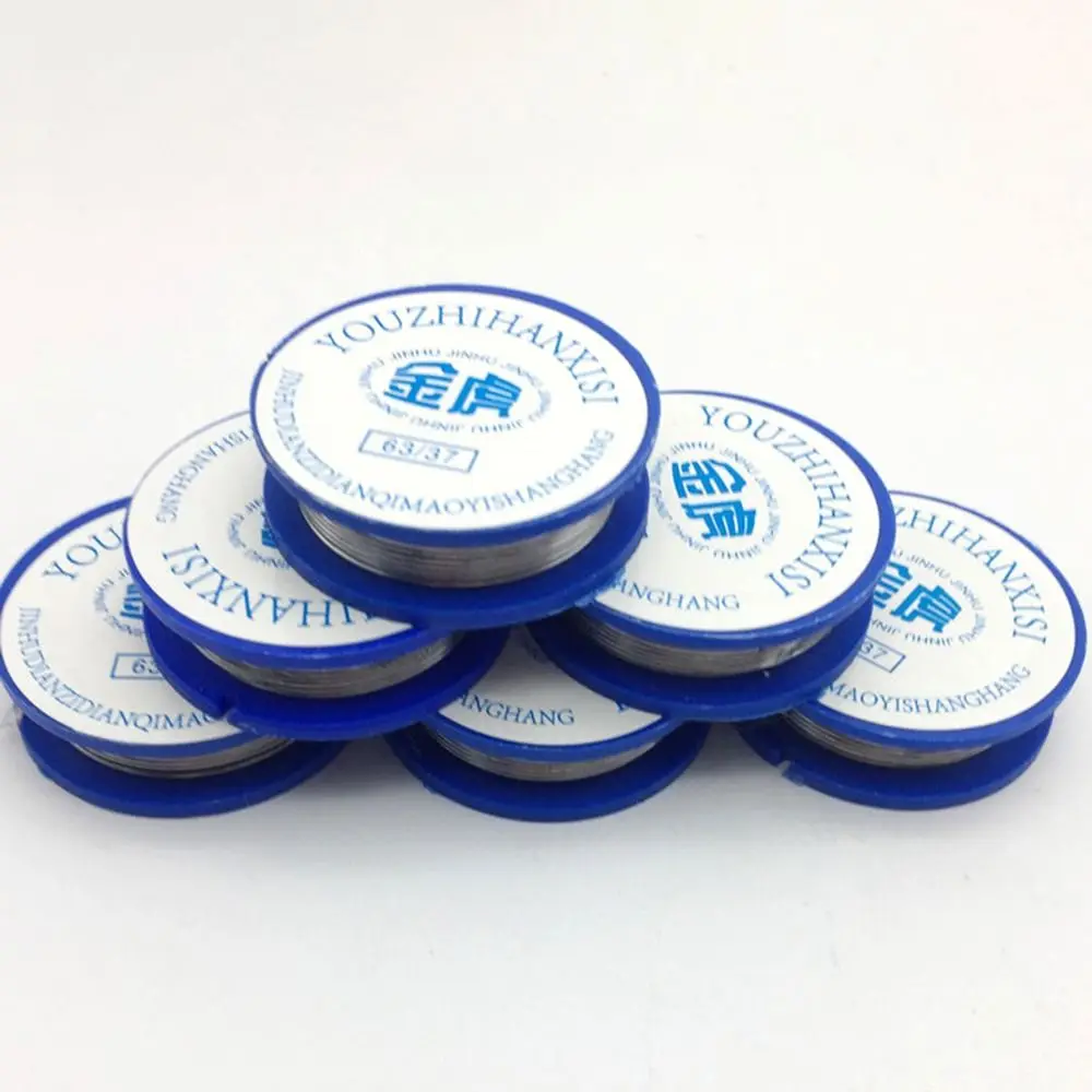 

5pcs Durable Sn/Pb Welding Accessory 13g 0.8mm 1.3m Rosin Core Solder Seal Wire Tin Wire Tin Lead