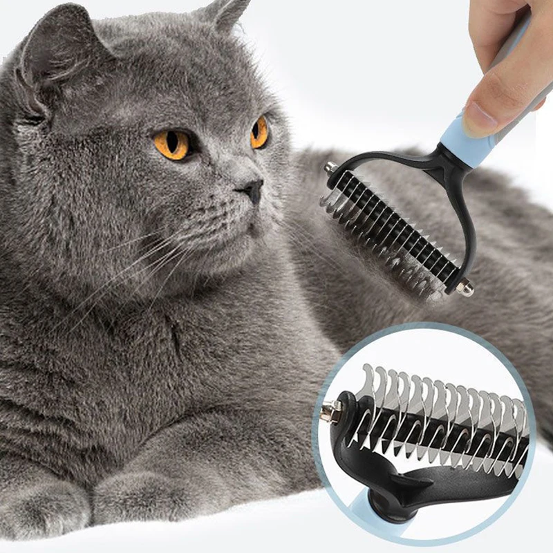 Pet Deshedding Grooming Brush 3