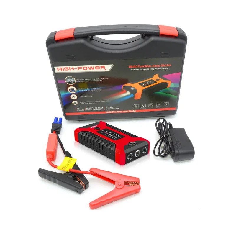 Car Battery Jump Starter 20000mAh 600A 12V Output Portable Emergency Starter Power Bank For Car Booster Starting Device