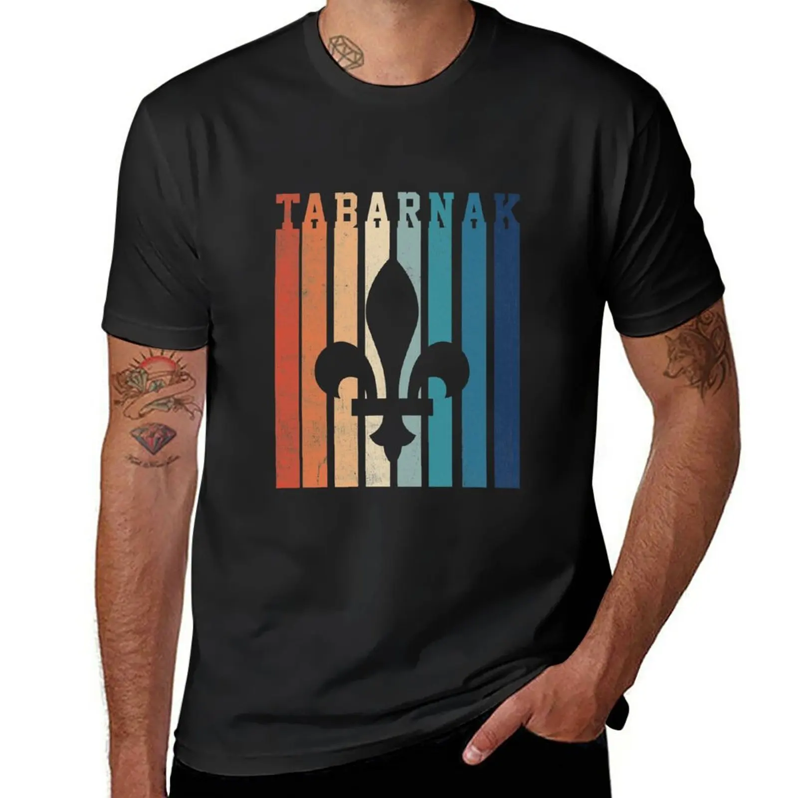 

New Tabarnak Québec T-Shirt summer clothes Blouse men clothes