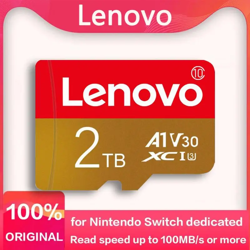 

Lenovo Original Micro TF SD 128GB 256GB 512GB Memory Card Micro Cards 1TB 2TB U3 4K SD Card For Nintendo Switch/trimui smart pro