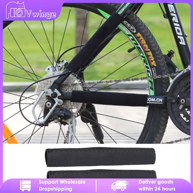thumbnail image 2 of Bike Accessories Bike Chainstay Protector - Silicone Chain Guard Pad For Mountain & Road Bikes Silicone Chain Guard Protector For Mountain Bike Road Bike 2 of 9