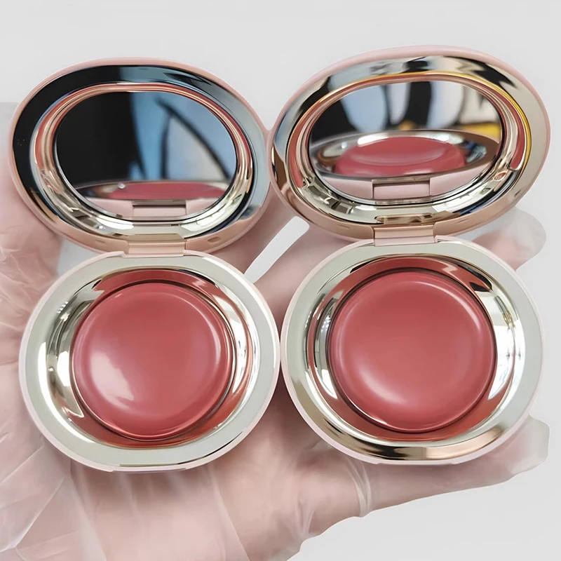 Fashion Long Lasting Maove Rose Melting Blushes Cream Rouge Luminizer Smooth Moisturizing Lightweight Lipstick Natural Makeup