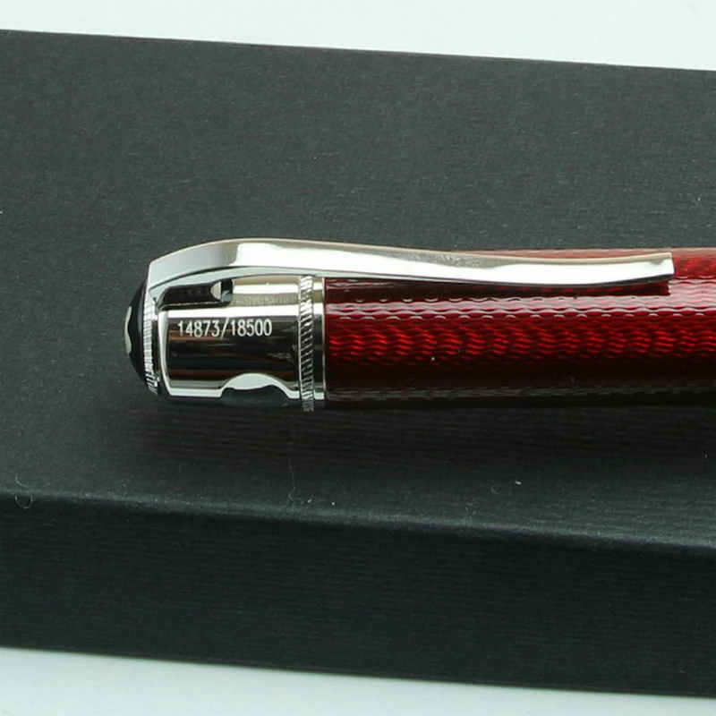 최고급 몬테 MB 펜, 문학 자이언트 쥘 베른 롤러볼 만년필 잉크 펜, 고급 글쓰기 프로모션 문구