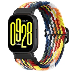 Sports Nylon Braided Strap - Breathable, Elastic, and Adjustable (20/22mm) for other 22mm (Camouflage)