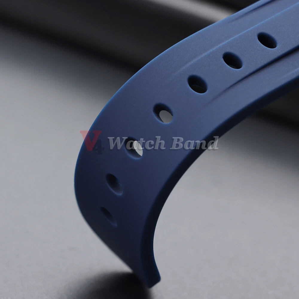 Deluxe Silicone Waterproof Sports Watch Band for Men - Universal Fit Wristband