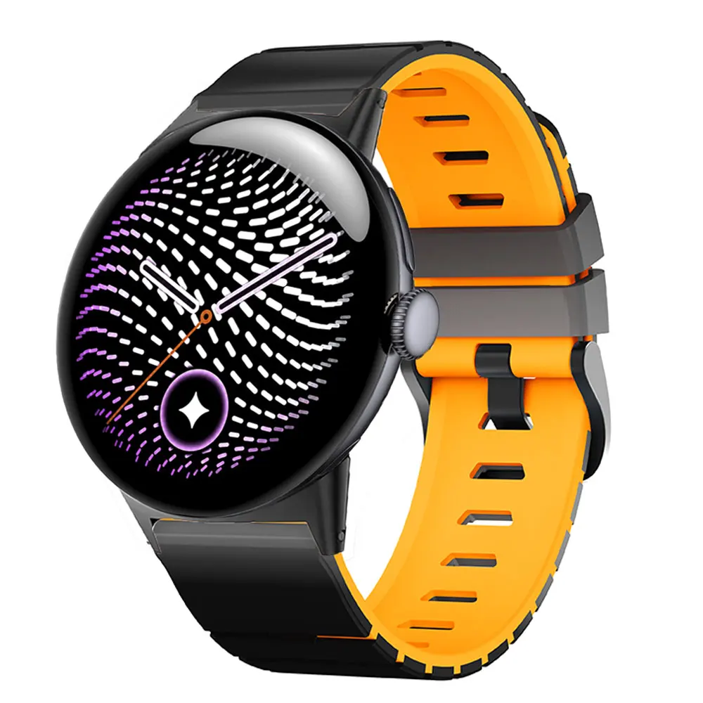 Two-Tone Silicone Replacement Watchband - Premium Accessory