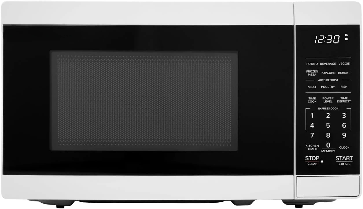 

ZSMC0760HW Compact Oven with Removable 10" Carousel Turntable, Cubic Feet, 700 Watt Countertop Microwave, 0.7 CuFt, White