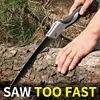 Household Small Handheld Folding Saw, Tree God Tool, Wood Logging Saw, Woodworking Saw, Manual Hand Saw 1