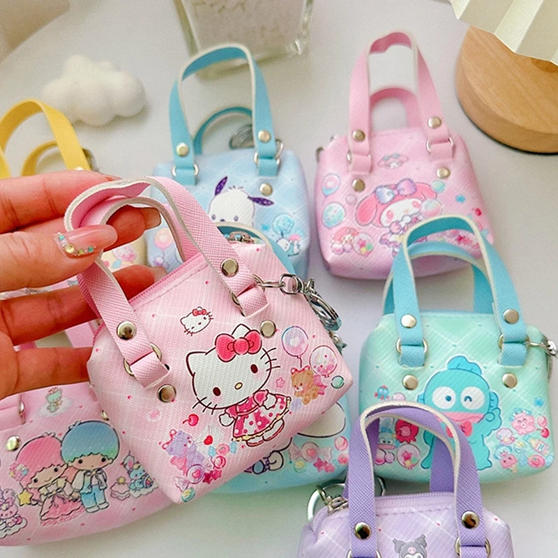 

Sanrio Kawaii аниме милые монеты кошелек милые женские сумки брелоки подарки для девочек