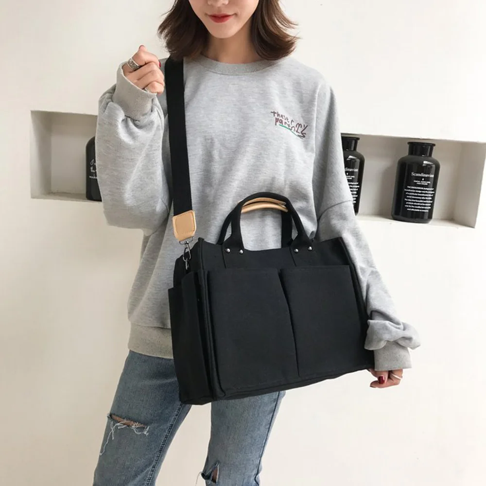 

Large Capacity Canvas Shoulder Bag Women Handbag Fashion Multi-bag Female Casual Tote